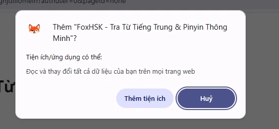 Bước 2.2: Bấm Thêm tiện ích